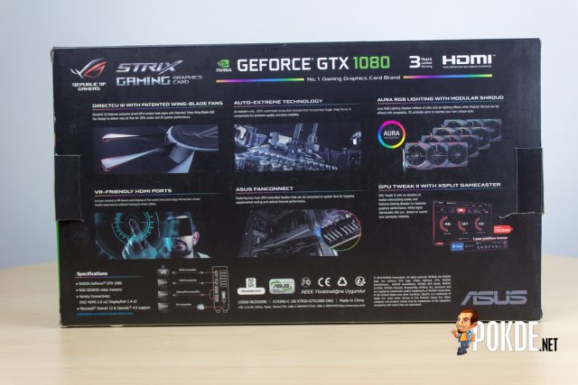 ASUS ROG STRIX GeForce GTX 1080 8GB OC Review — When It's More Than Just Muscles 29