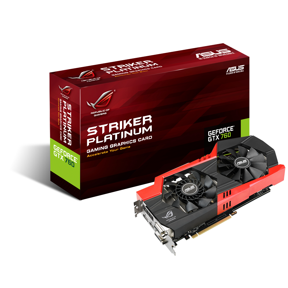 ASUS ROG Striker Platinum GTX 760 Graphics 32