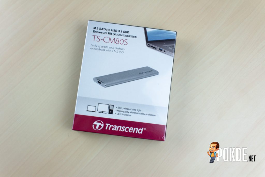 Transcend TS-CM80S M.2 SATA enclosure review — for small and fast external storage! 26