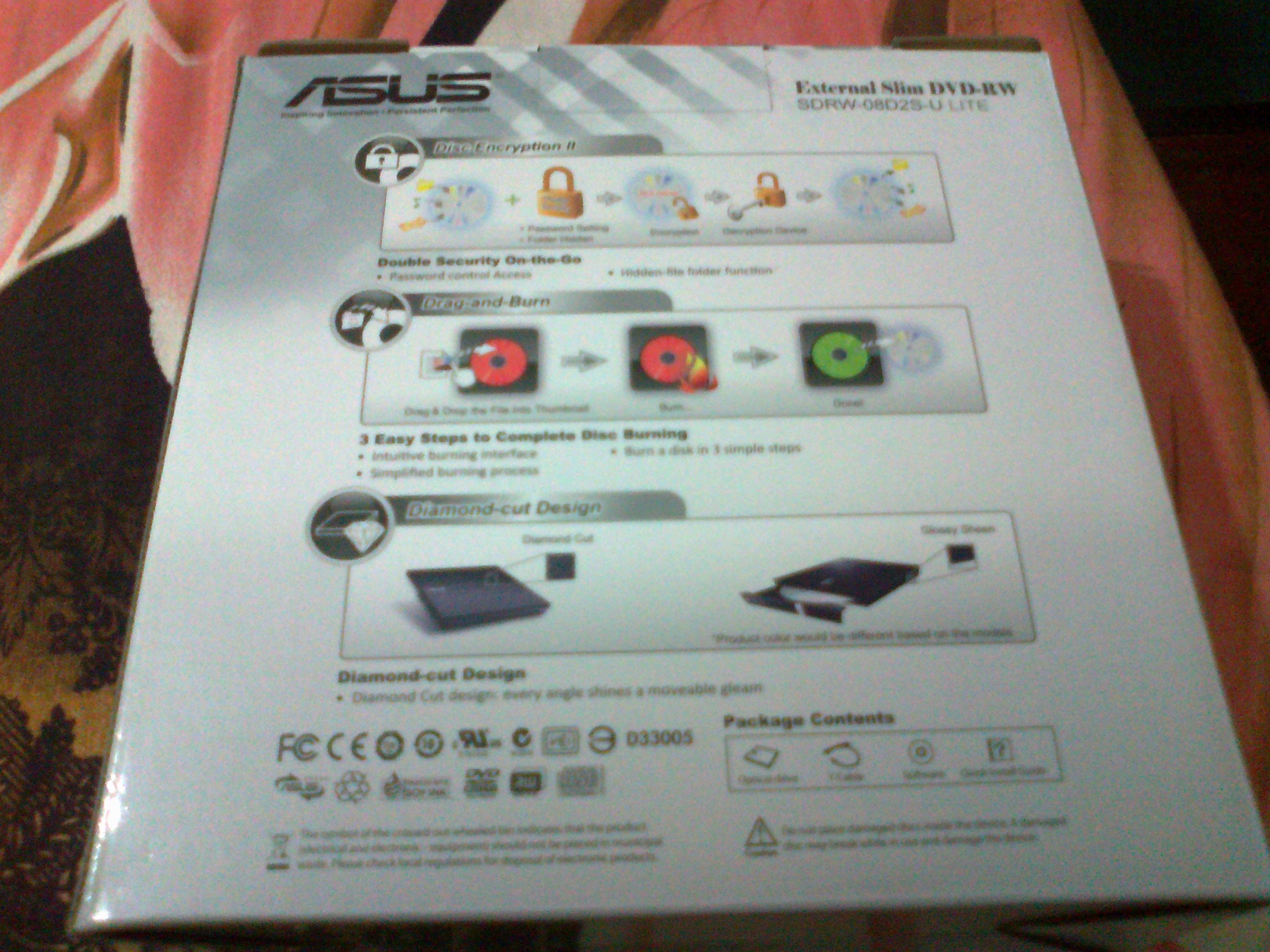 Asus Sdrw 08d2s U Lite Unboxing Pokde Net