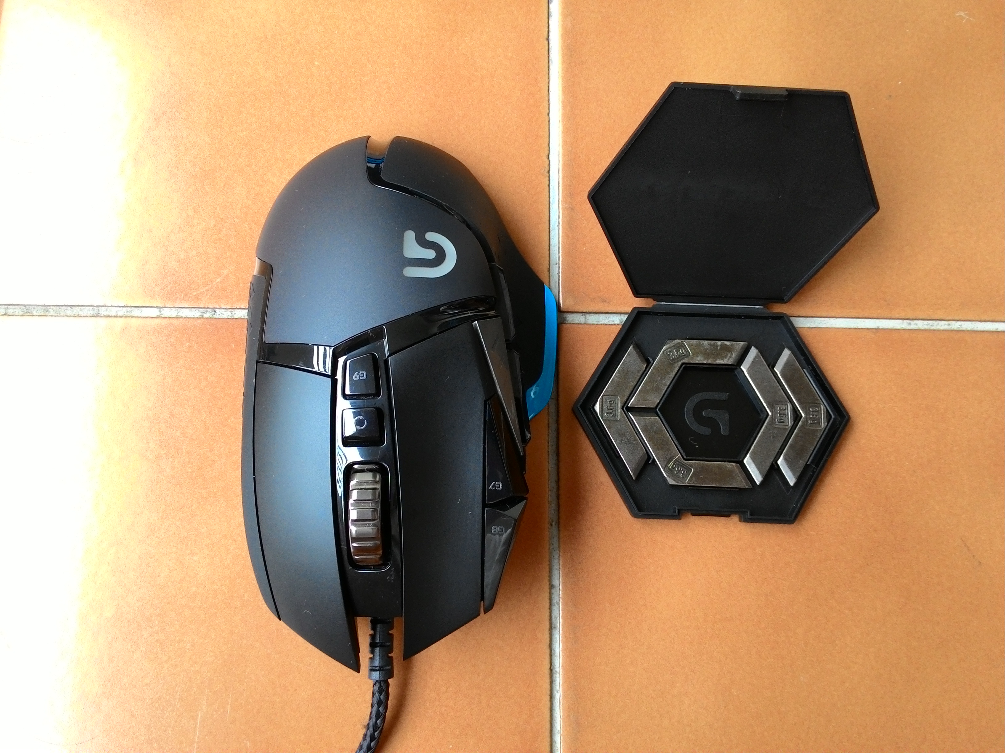 Logitech G502 Proteus Core Tunable Gaming Mouse With Weight and Balance  Tuning for sale online