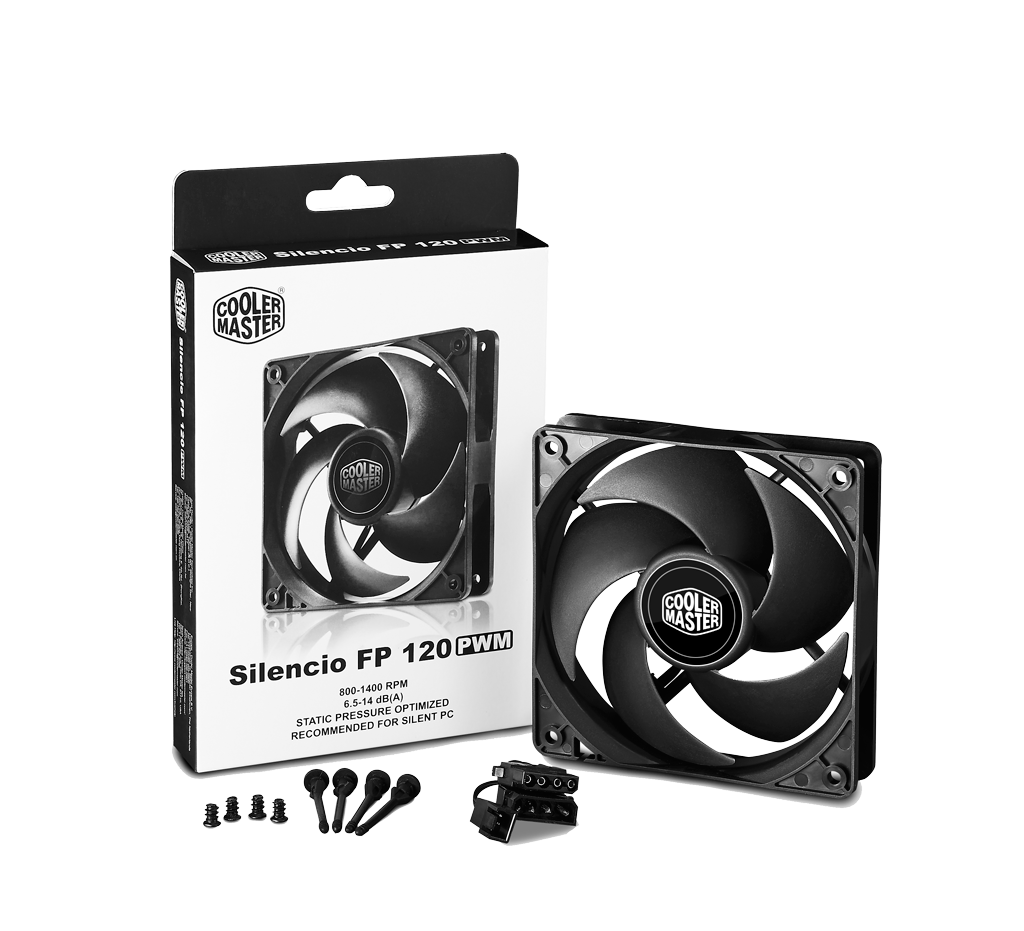 Cooler Master Silencio FP 120 PWM available in Malaysia now 25