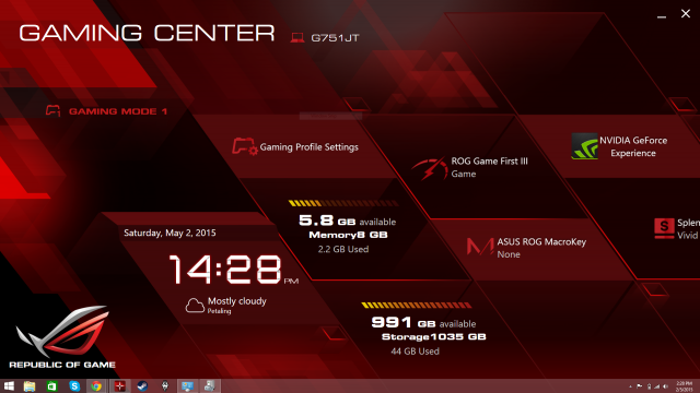 Asus ROG Gaming Center