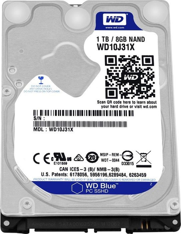 WD Blue Evolved — now it's a SSHD series 36