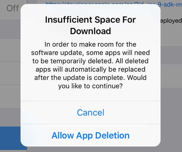 Apple Auto-Deletes Apps to Make Way for Updates 29