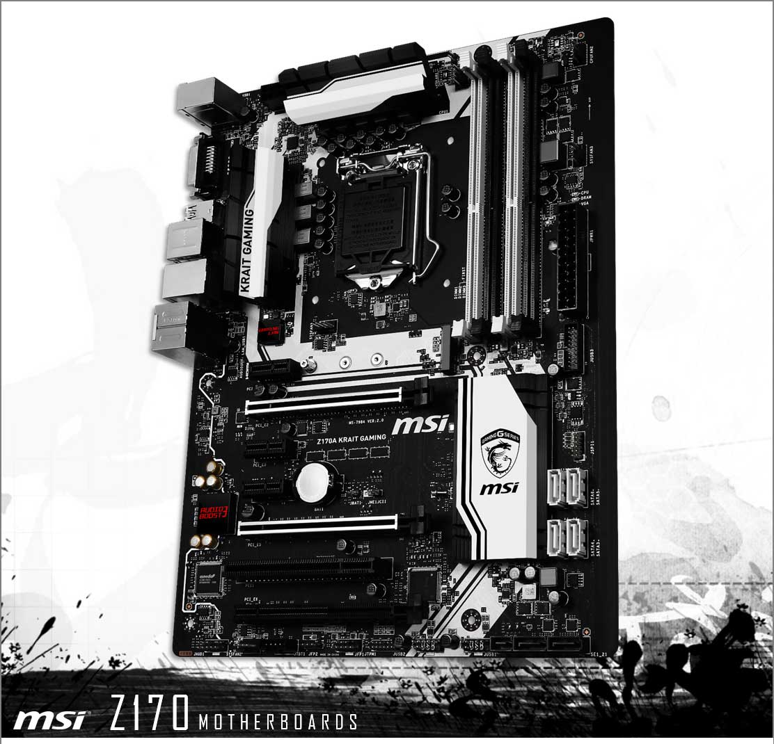 MSI teases Z170 SLI KRAIT edition — with Dragon logo 32