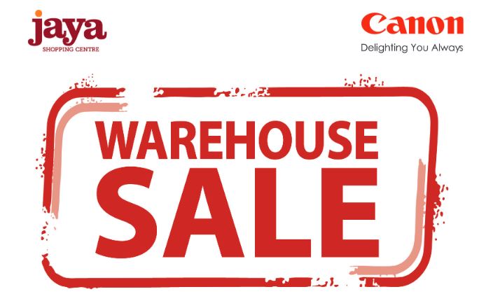 Canon Malaysia warehouse sales on this September 32