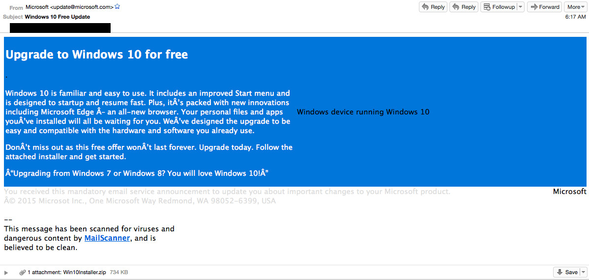 Beware of Windows 10 scam 34