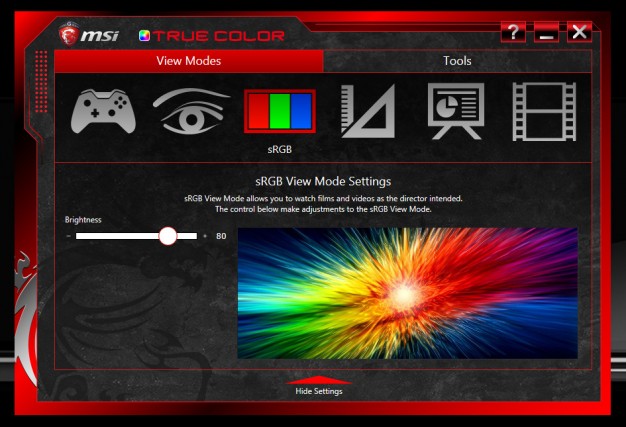 MSI True Color