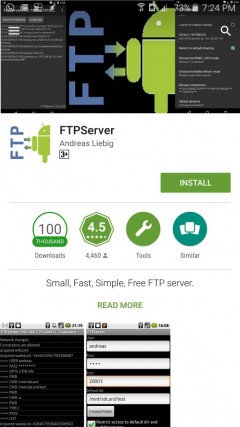 Download FTPServer from Google Play