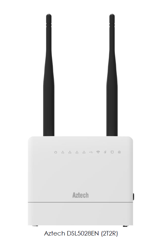 Aztech introduces new ADSL modem — Aztech DSL5028EN 33