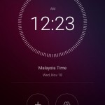 clock Huawei P8