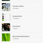 gallery folders Huawei P8