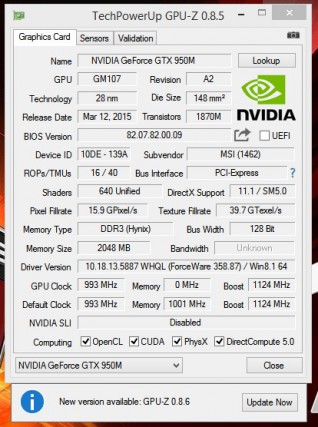 gpu-z GP62