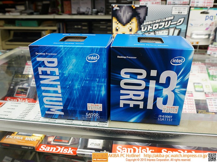 Say hi to Intel Skylake Core i3 and Pentium 30
