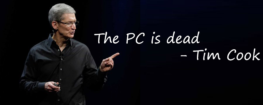 Mr. Tim Cook said the PC is dead — Ipad Pro is the real deal 35