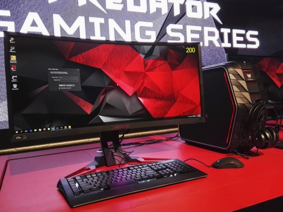 Acer Predator G6 with the Z35 monitor