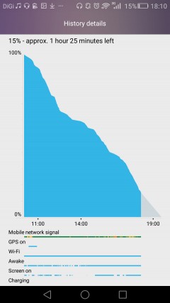 Battery life MateS