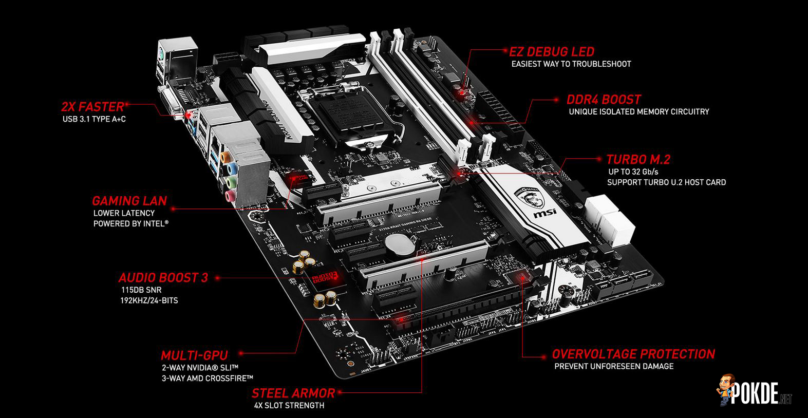 MSI Launches MSI Z170A Krait Gaming R6 Siege With Tom Clancy s