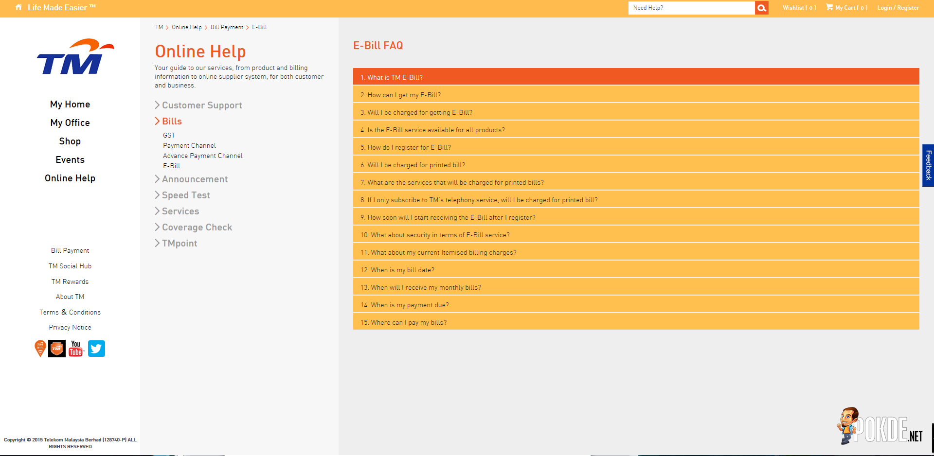 How to register TM E-Bill and save some money 33