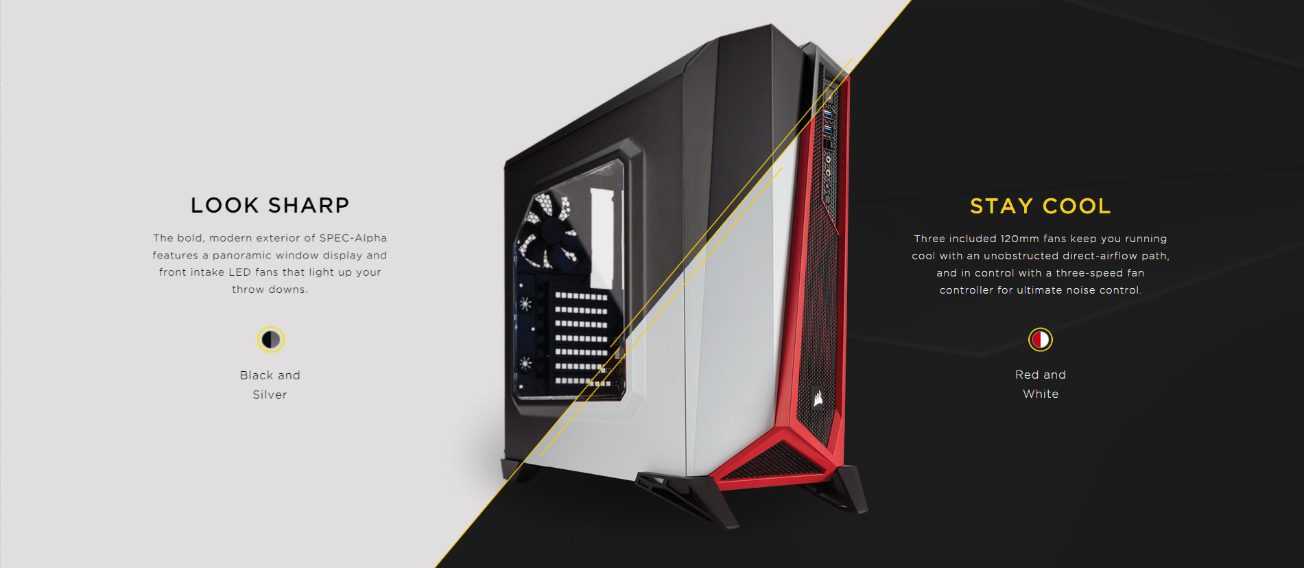 Corsair's edgy Carbide SPEC-ALPHA announced 34