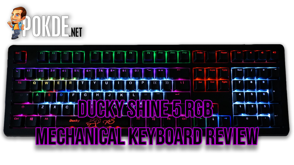 Ducky Shine 5 RGB mechanical keyboard review 34