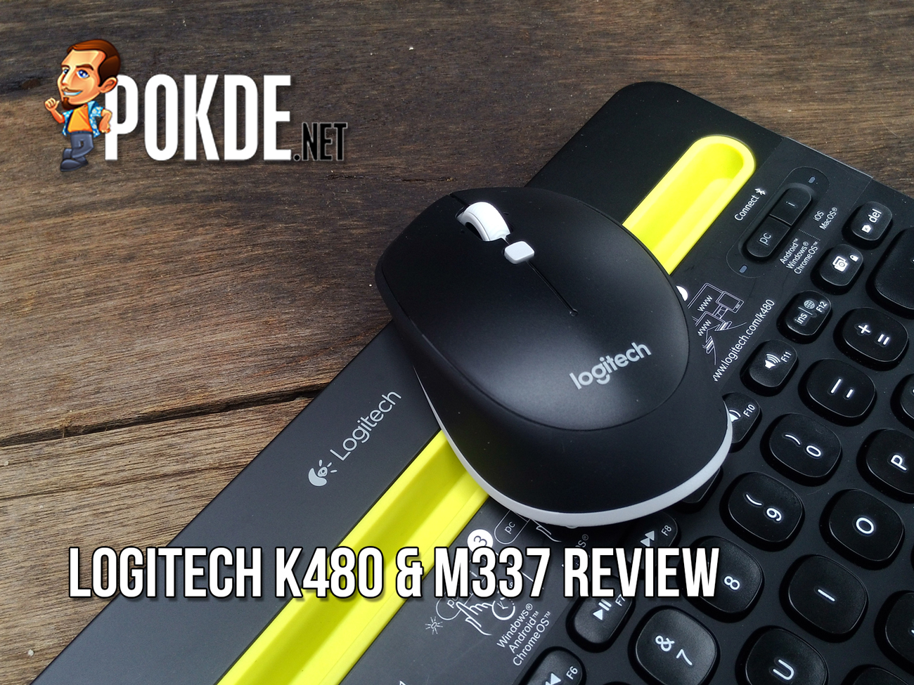 Logitech K480 & M337 review 25