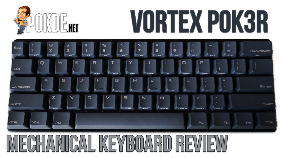 Vortex Pok3r mechanical keyboard review 34