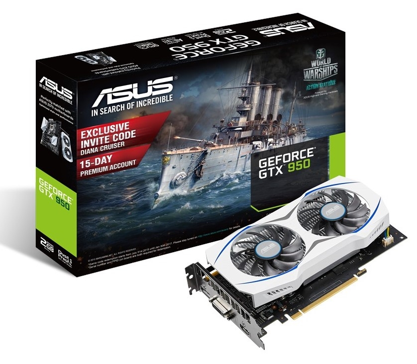 New ASUS GeForce GTX 950 does without power connectors 23