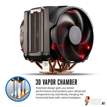 MasterAir Maker 8 Infographics_3D Vapor Chamber