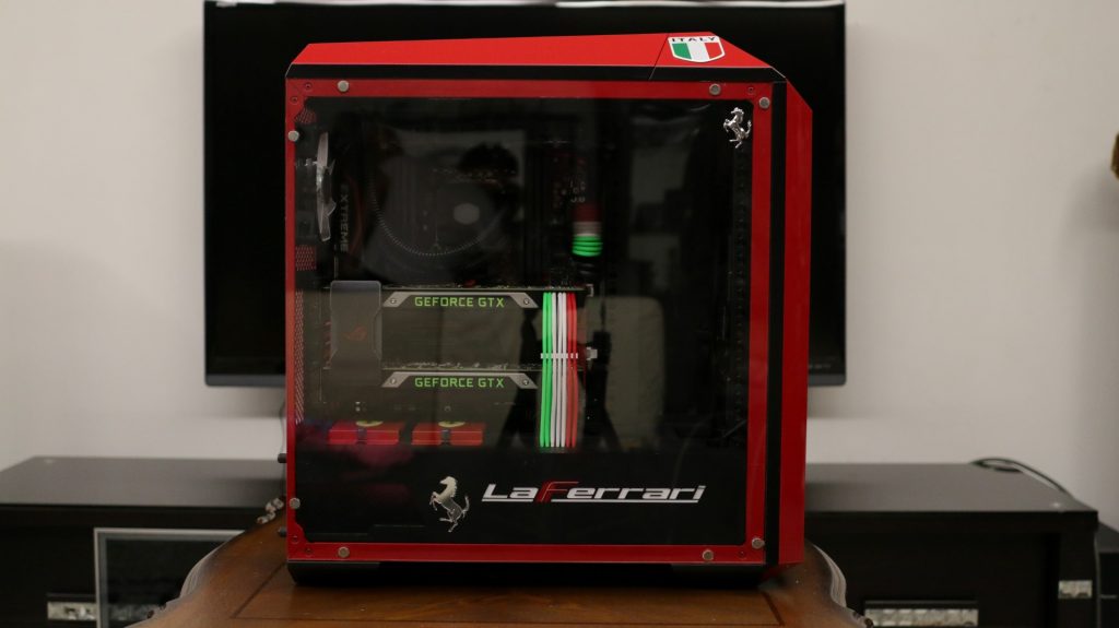 HUGE KUDOS to Iren Modz for the transparent cover and the LaFerrari PSU cover! Love you baby!