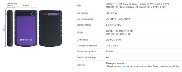 Transcend StoreJet-6