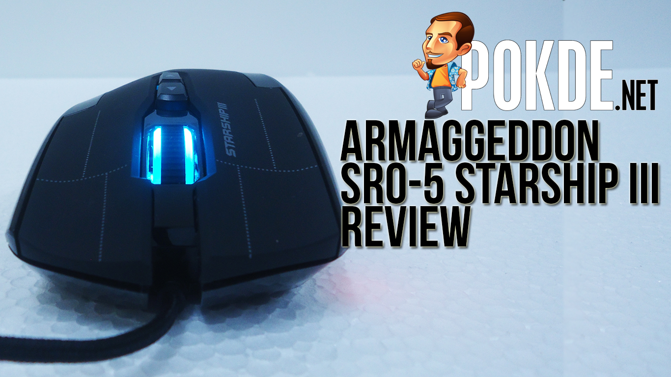 ARMAGGEDDON NRO-5 STARSHIP III Review — feature-packed gaming mouse 33