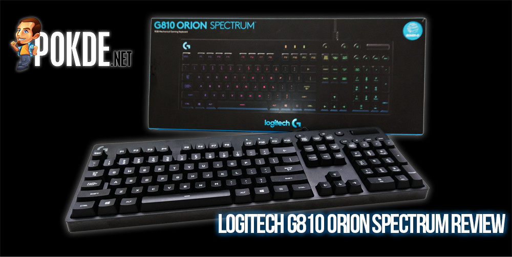 Logitech G810 Orion Spectrum review — Romer-G done right 36