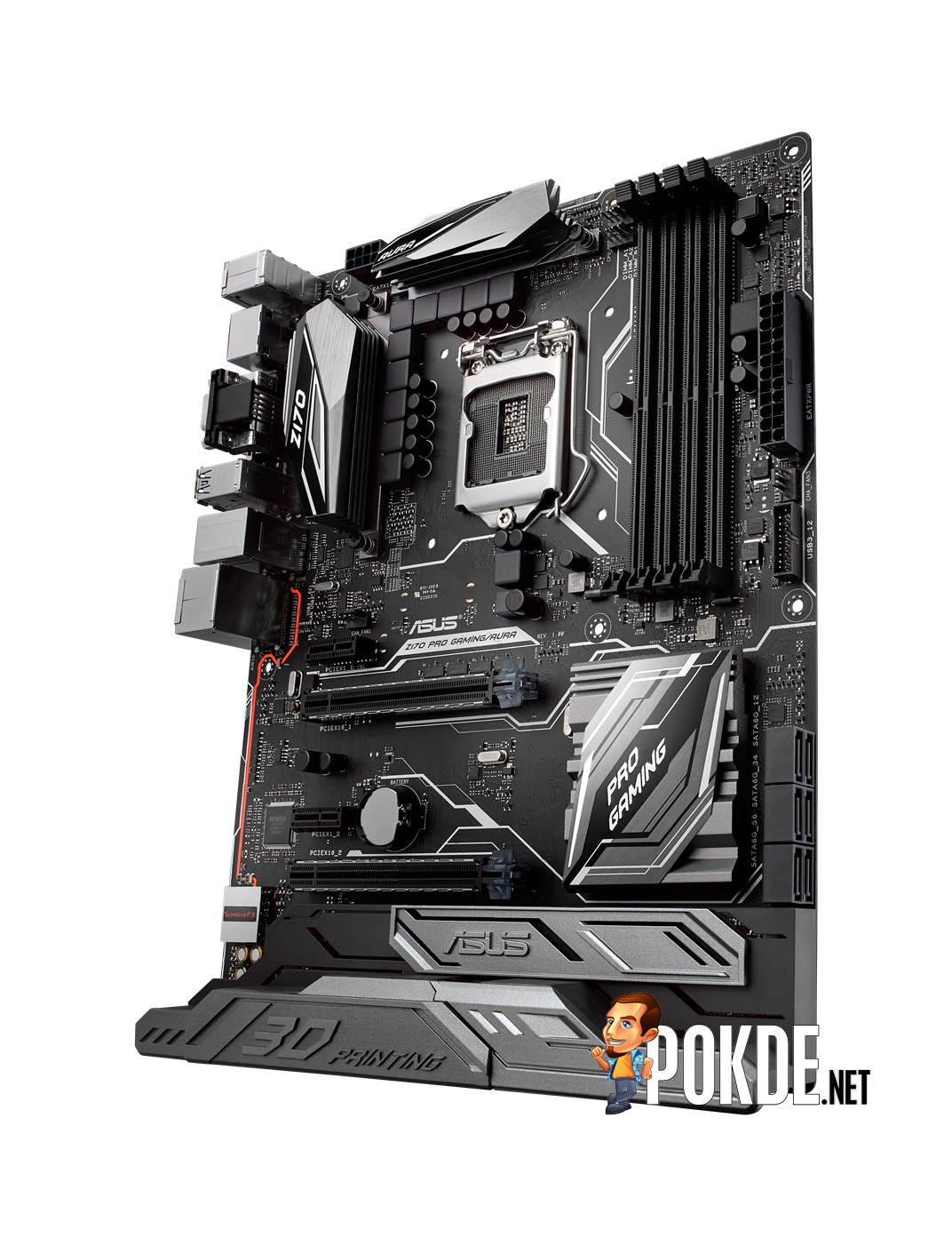 ASUS launches new motherboard with a patent-pending mounting design - ASUS Z170 Pro Gaming/Aura 33