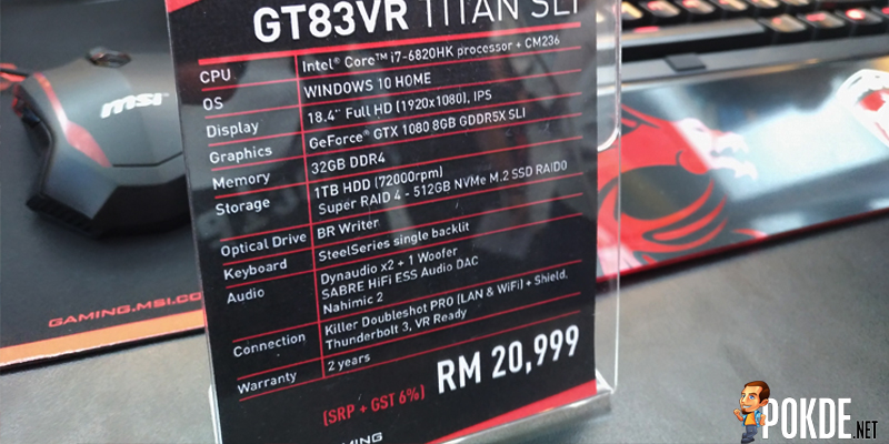 MSI Malaysia launches their new gaming notebook with NVIDIA Pascal graphics cards 25