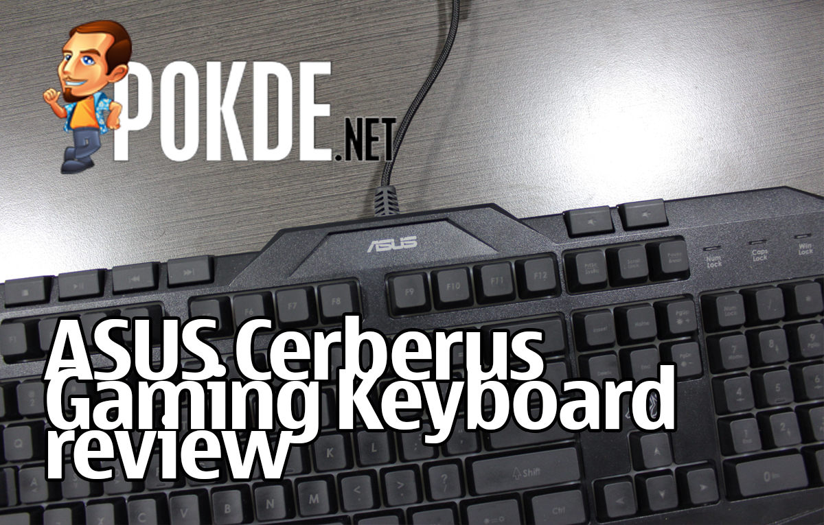 ASUS Cerberus gaming keyboard review — Spill resistant with LED backlight 31