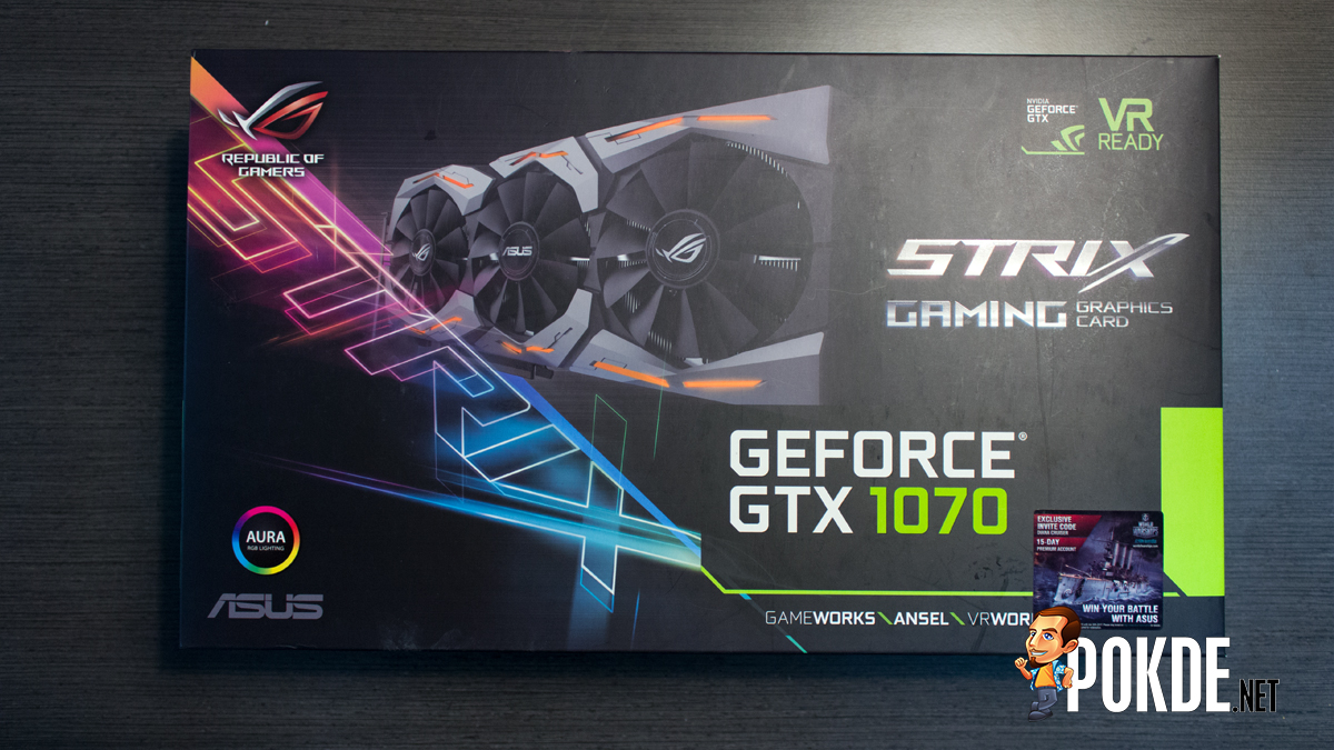 ASUS ROG STRIX GeForce GTX 1070 8GB OC Review — Worthy Of The
