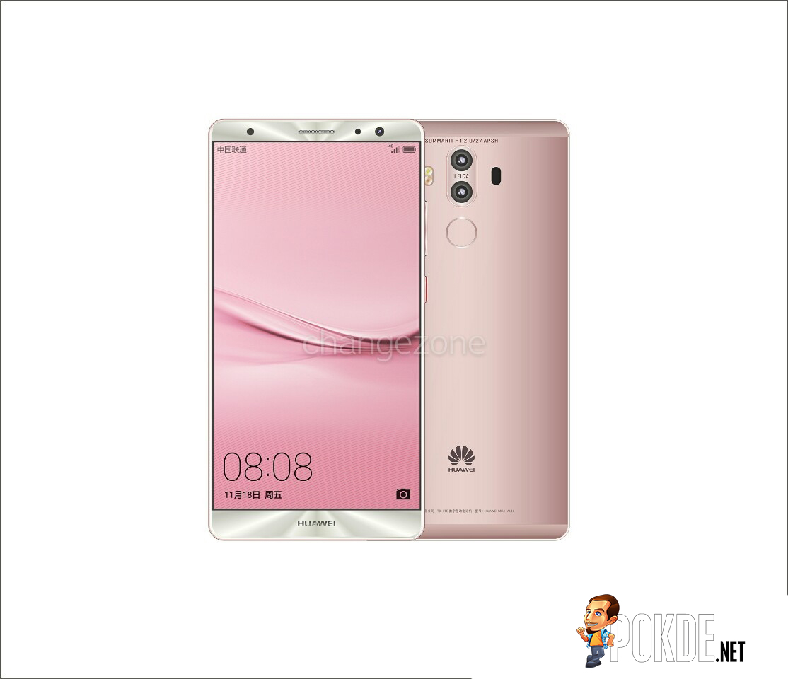 Huawei Mate 9 rendered with new colour options — launch on November 8th? 35