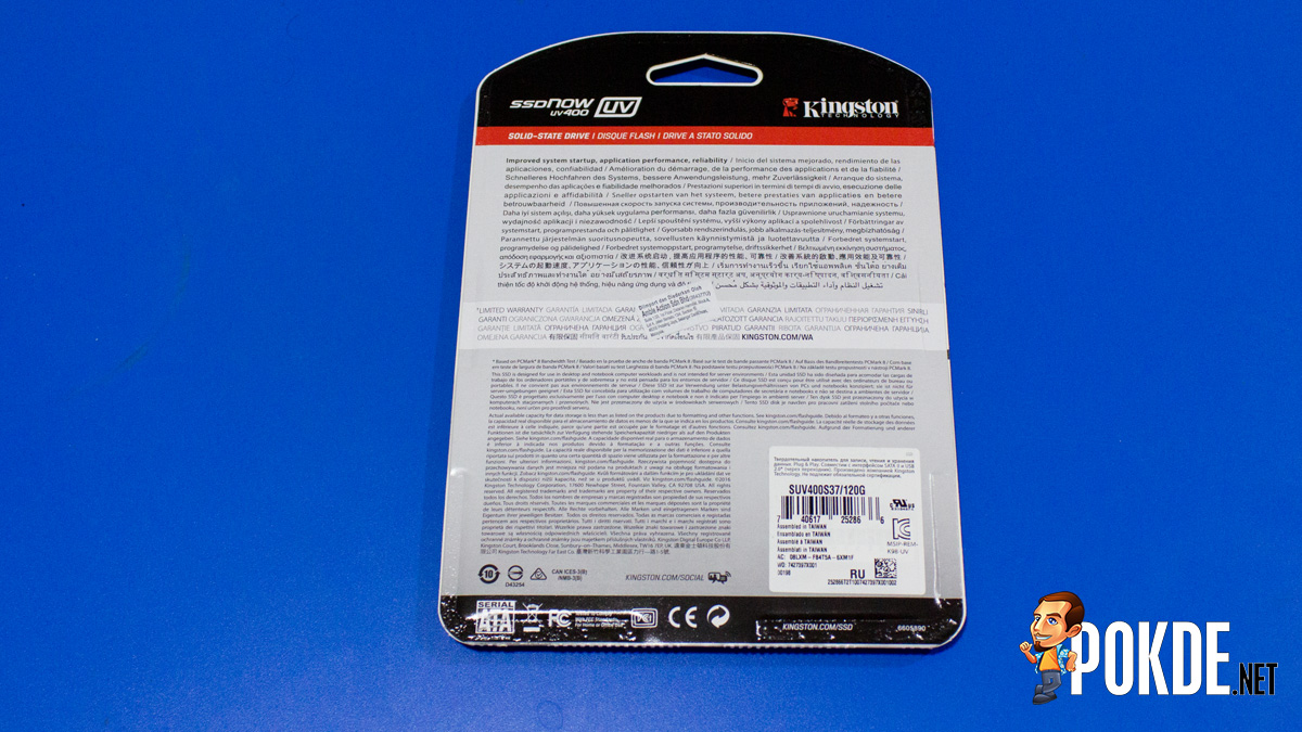 Kingston SSDNow UV400 480GB SSD Review - Tom's Hardware