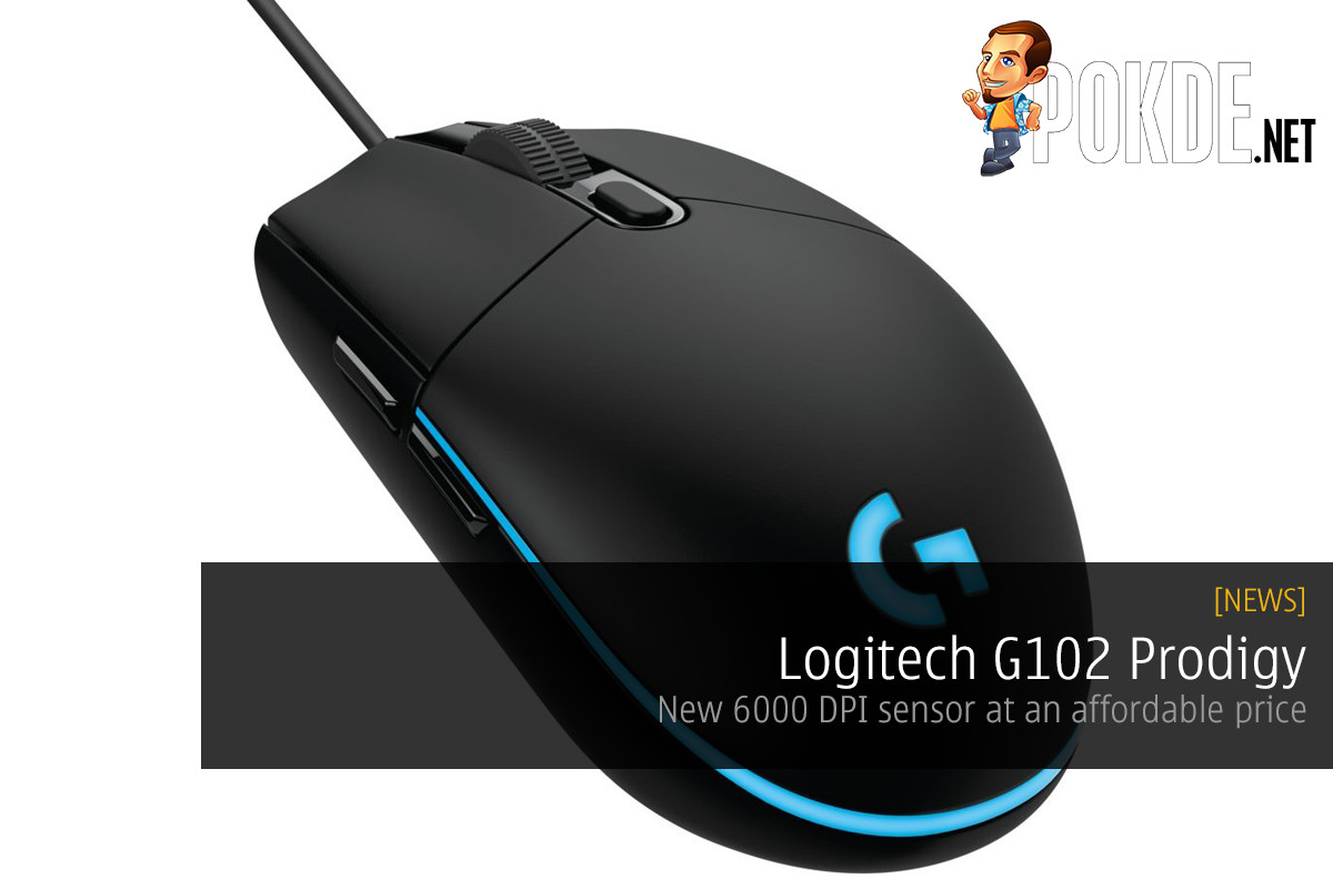 Logitech G102 Prodigy — new 6000 DPI sensor at an affordable price 27