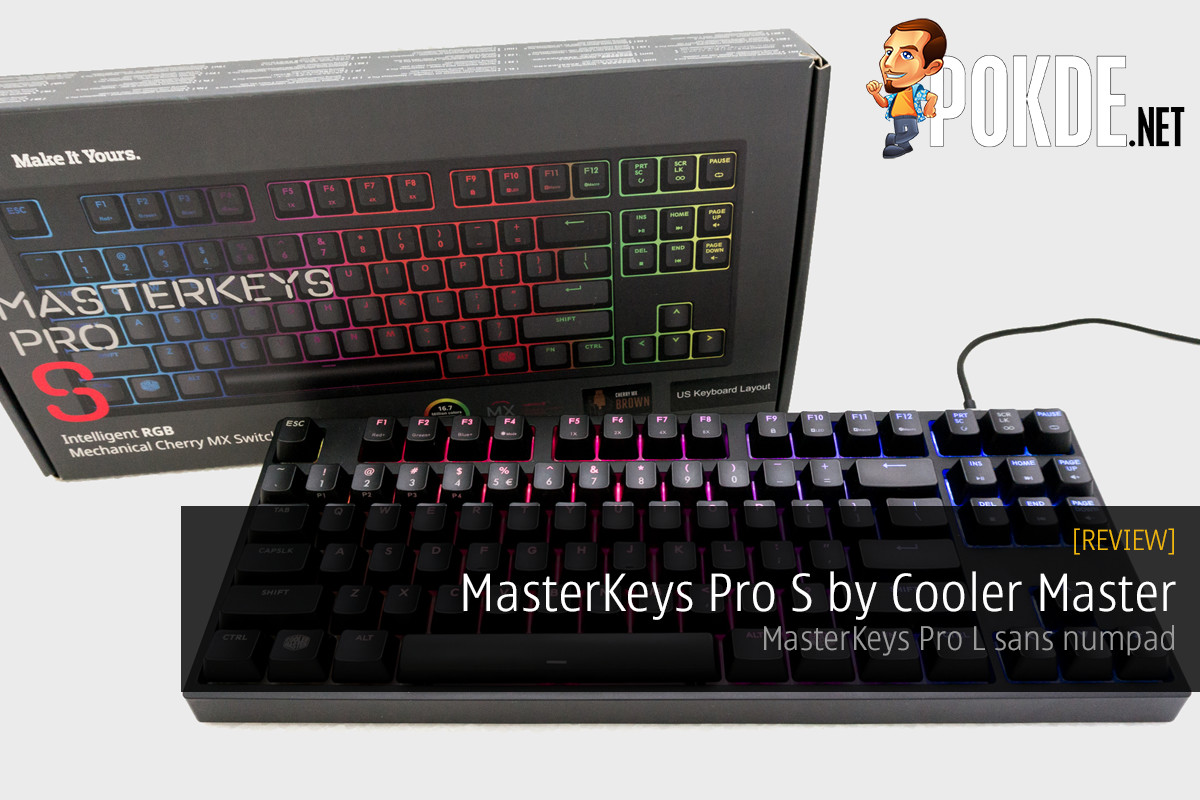 MasterKeys Pro S mechanical keyboard review 34