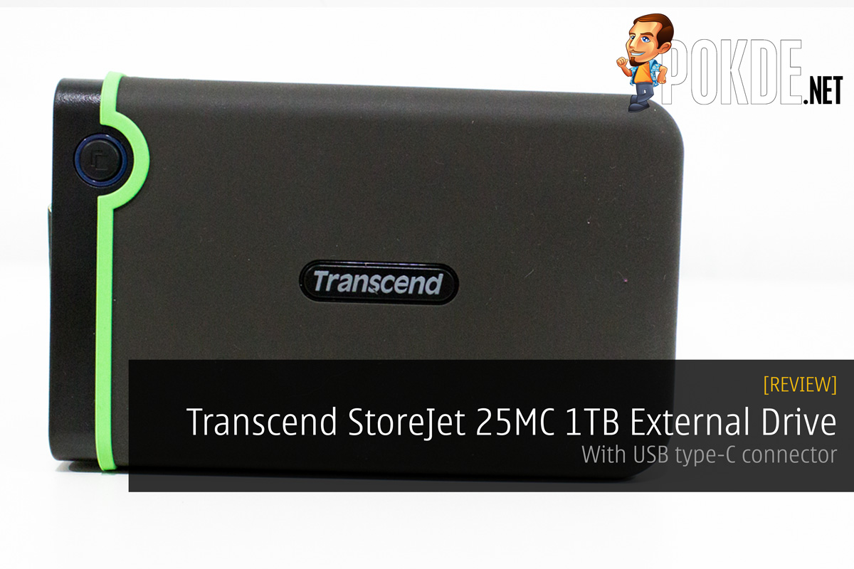 Transcend StoreJet 25MC 1TB review — with a USB Type-C connector 28