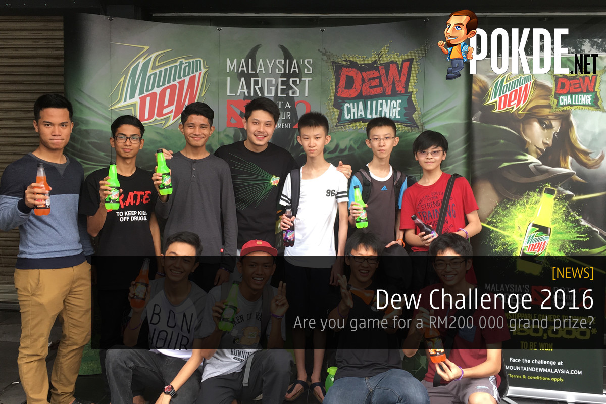 Mountain Dew challenges gamers with a RM200000 grand prize 27