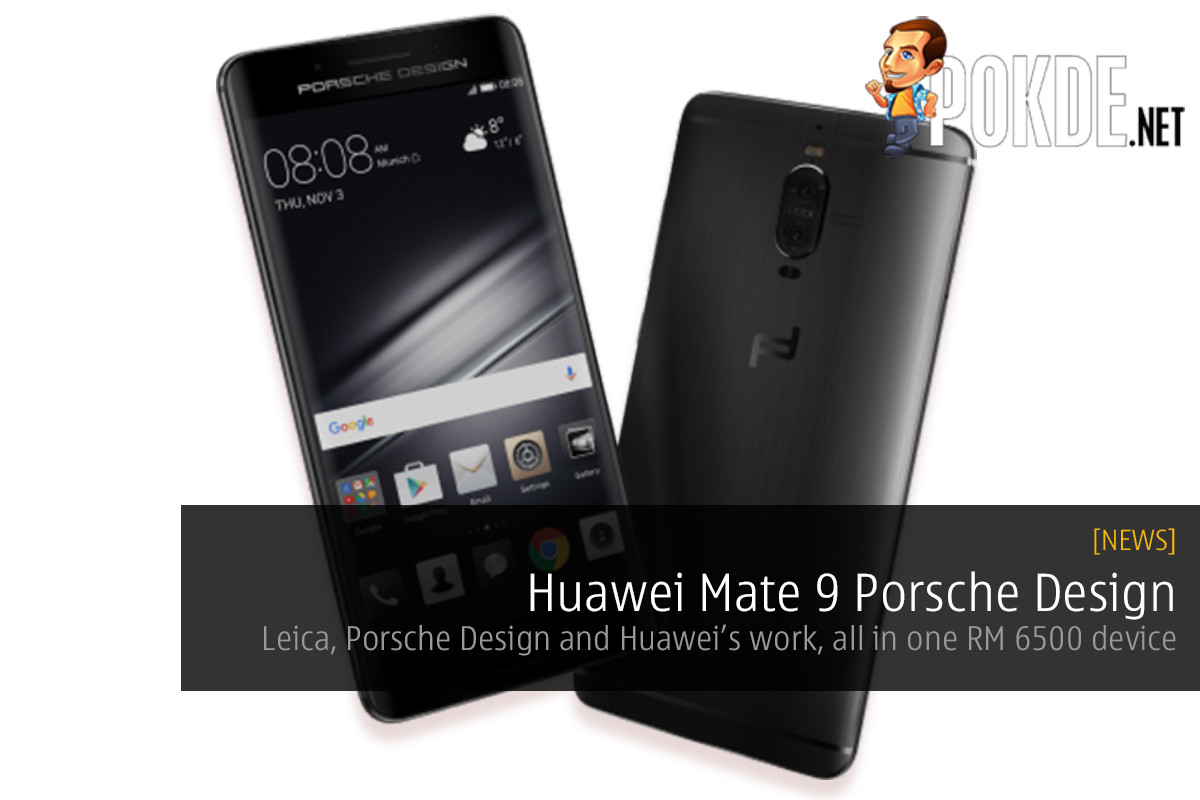 Huawei partners with Porsche to give us the Mate 9 Porsche Design 27