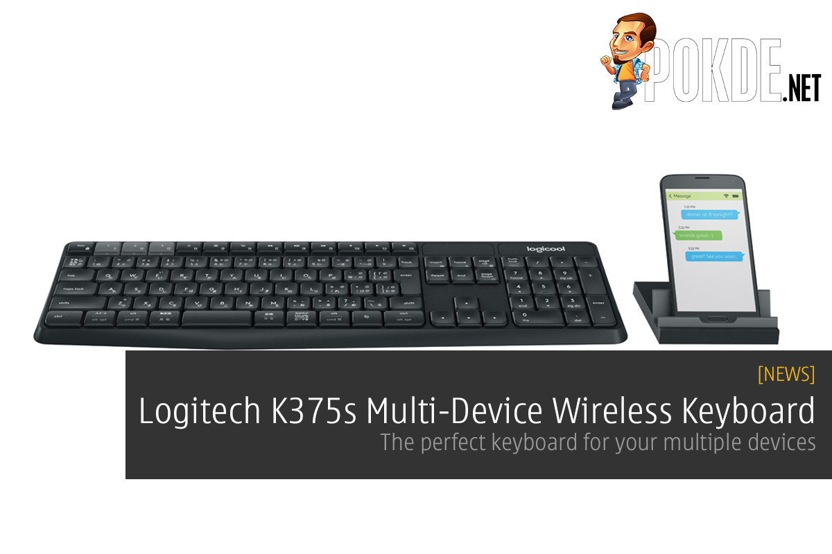 Logitech K375s Multi-Device Wireless Keyboard and Stand Combo might be the best keyboard for your desktop 20