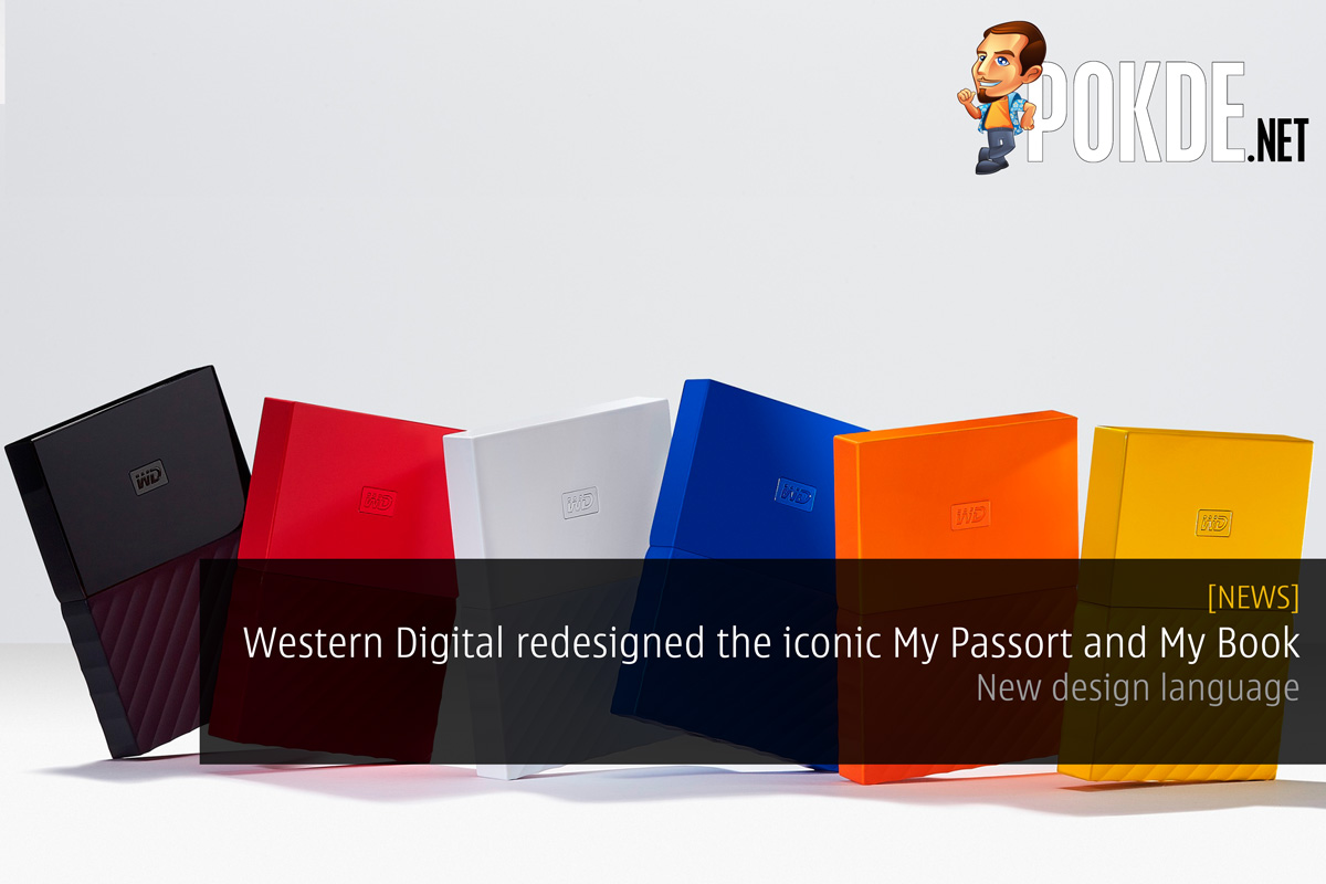 Western Digital redesigned the iconic My Passport and My Book hard drives — new design language 10