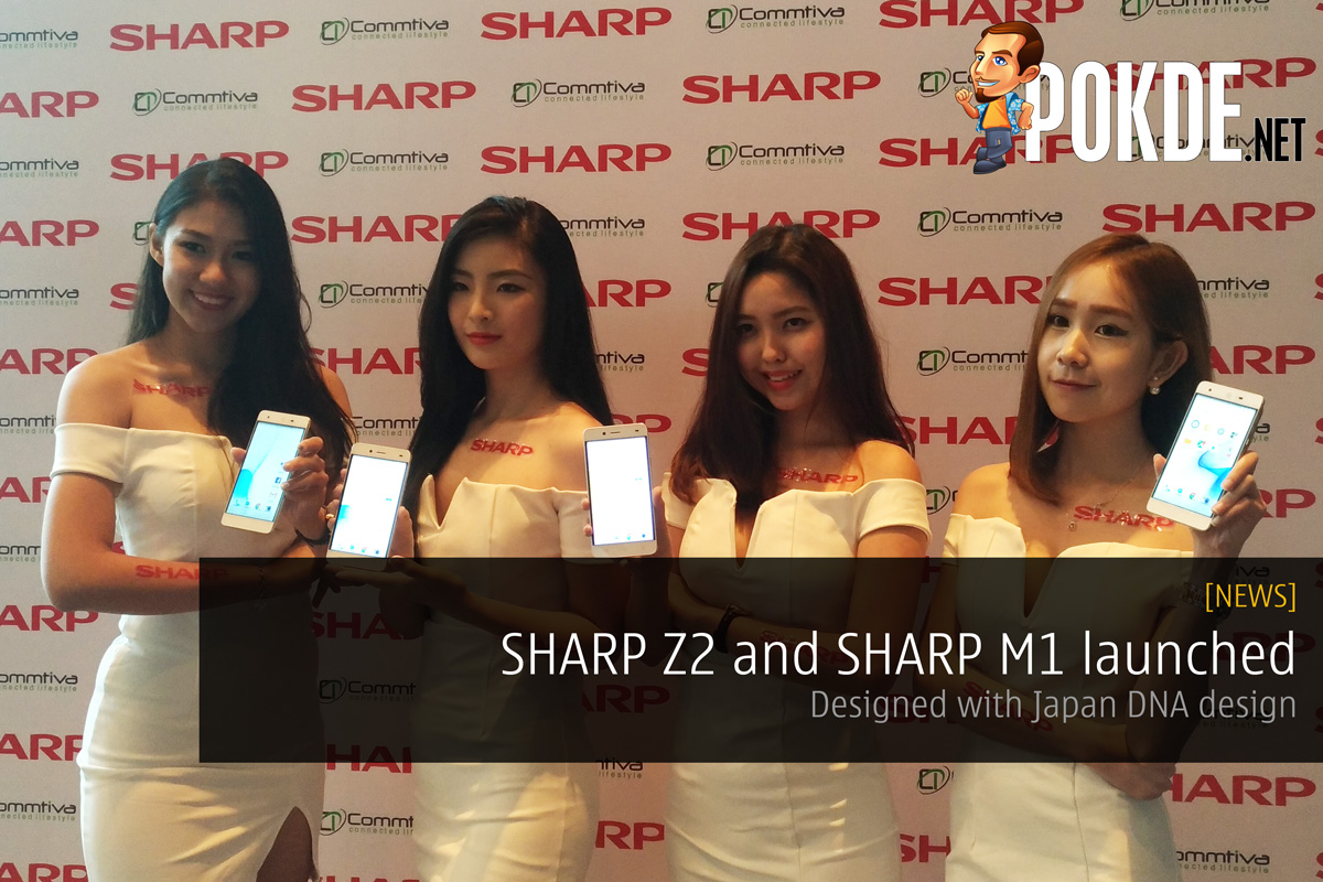 SHARP Z2 and SHARP M1 launched — designed with Japan DNA design 31