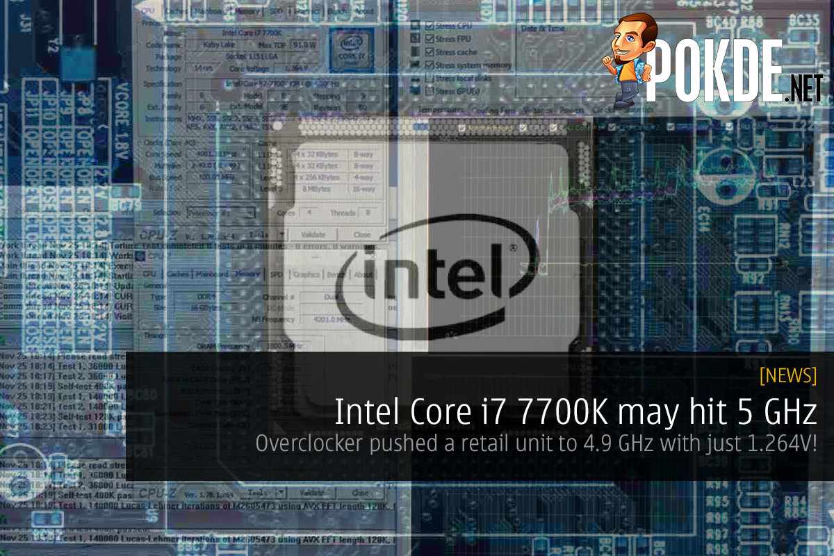 Intel Core i7 7700K may hit the 5 GHz mark 25