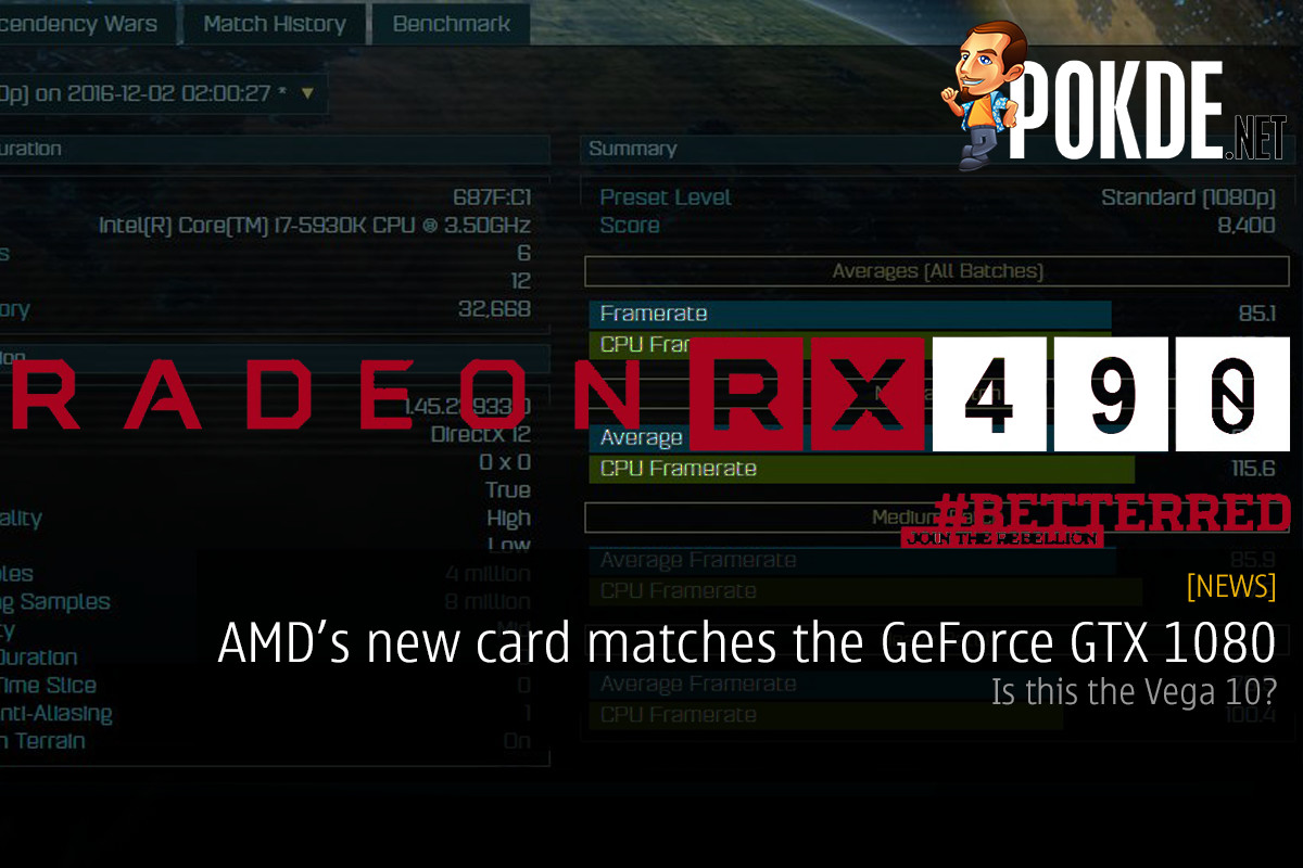 AMD's new card matches the GeForce GTX 1080 — the AMD Vega 10? 26